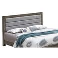 thumbnail image 5 of Burlington Gray Upholstered Queen Panel Bed, 5 of 5