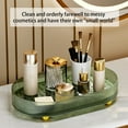 thumbnail image 4 of Green Clear Drying Tray 15x8.8 Inch Non Slip Kitchen Countertop Mat for Dishes,Cups,PET+ABS Drip Tray with Removable Top Easy,No Water Pooling 1PC, 4 of 6