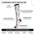 thumbnail image 2 of Sikiie Lighthouse Sailboat 1 Pairs Compression Socks for Men and Women 15-20 mmHg Running Support Socks, 2 of 7