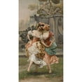 thumbnail image 3 of Gioacchino Pagliei 12x18 Black Modern Framed Museum Art Print Titled - Dance, 3 of 5