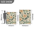 thumbnail image 6 of Yayeee Throw Blanket for Couch Soft Warm 50" x 60" Sofa Chair Bed Decoration, Floral Design, 6 of 7
