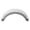 White, variant on Fulton 12 in. Top & Side Step Black Trailer Fender FL008582