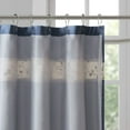 Home Essence Monroe Embroidered Shower Curtain