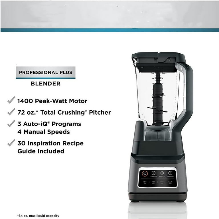 Professional Countertop Blender for Kitchen, Housnat 1200W(Max 2200W) High  Power Crushing Ice, Veggies, Shakes, 60 oz