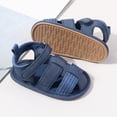 thumbnail image 4 of Baby Boy Walking Sandals Infant Closed Toe Breathable Mesh Lightweight Sport Sandals for Summer Outdoor Toddler Casual Shoes Gibobby,4,Dark Blue, 4 of 9