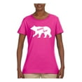 thumbnail image 2 of Wild Bobby, Mama Bear, Mother's Day, Women Graphic Tee, Fuschia, 3X-Large, 2 of 4