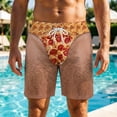 thumbnail image 3 of Funny Swim Trunks for Men Prank Swimsuit Humor 3D Hairy Shorts Novelty Legs Briefs Thong Beach Shorts Men Gag Gift for Pool Parties Vacations Bathing, 3 of 3