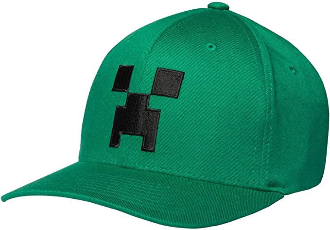 Baseball Cap - Minecraft - Creeper Face 