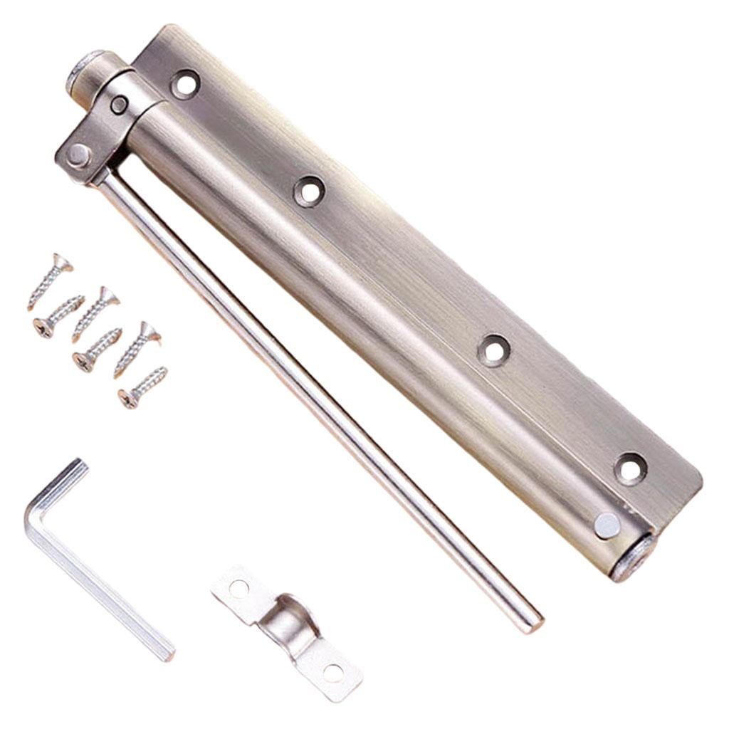 Spring Door Closer, Adjustable Door Closers Device for 25KG Door, Easy to Install Mini Door
