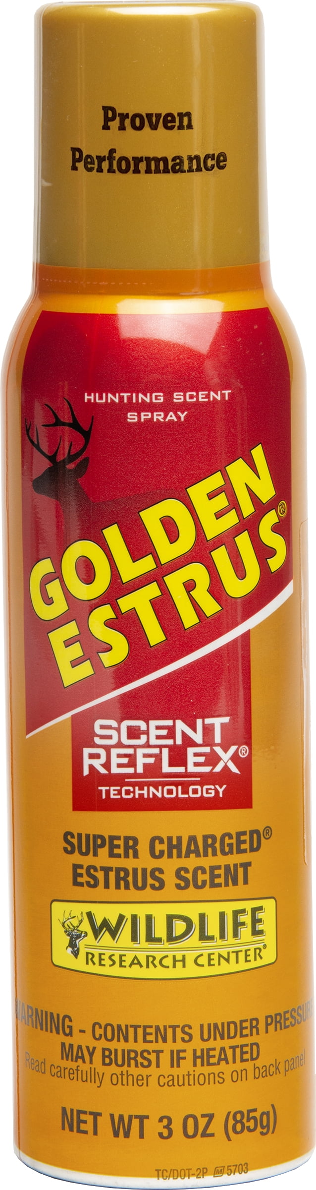 (3 pack) Wildlife Research Center, Golden Estrus 3 oz Spray Doe Estrous Hunting Scent