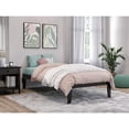 thumbnail image 2 of AFI Colorado Solid Wood Twin Platform Bed in Espresso, 2 of 6