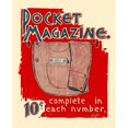thumbnail image 2 of A coat hangs on a rod with an issue of The Pocket Magazine in the pocket. Poster Print (24 x 36), 2 of 4
