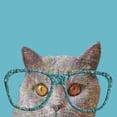thumbnail image 3 of Phillip, Jamie 20x20 Black Modern Framed Museum Art Print Titled - Cat Lady, 3 of 5