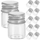 thumbnail image 2 of 12 botellas de almacenamiento de vidrio transparente selladas para alimentos, tarro de flores, tanque de té, recipiente de almacenamiento de granos de frutas secas con tapones de aluminio, 2 of 7