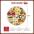 thumbnail image 2 of Sikiie Vehicles Nativity Christmas Tree Skirt, Jesus Christian Winter Holiday Tree Mat Decoration(30-48IN)48", 2 of 6