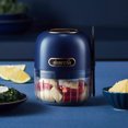 thumbnail image 2 of Deerma Deerma JS200 Mini Cordless Food Processor - Portable USB Rechargeable Blender for Fruits, Vegetables, and Spices, Compact Design with Stainless Steel Blade, 150ML Capacity, Easy to Clean and, 2 of 7