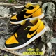 thumbnail image 1 of N I-K-E A i r-Jor-dan 1 Low Shoes Black Yellow Ochre White 553558-072 Men's Sizes NEW, 1 of 6