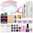 thumbnail image 1 of Acrylic Powder Set With Uv Led Lamp Nail Extension Set Nail Tips All Compatiblemanicure Tools Brush Kit Compatiblenails Nail Art Tools Kit, 1 of 5