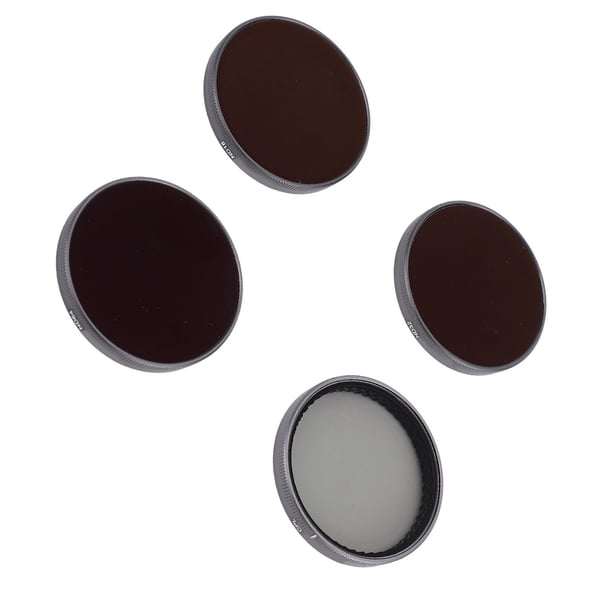 Filtros CPL ND Para Cámara De Acción, Juego De Filtros De Cámara De Acción A Prueba De Aceite De Vidrio óptico HD Portátil Para ACTION 4