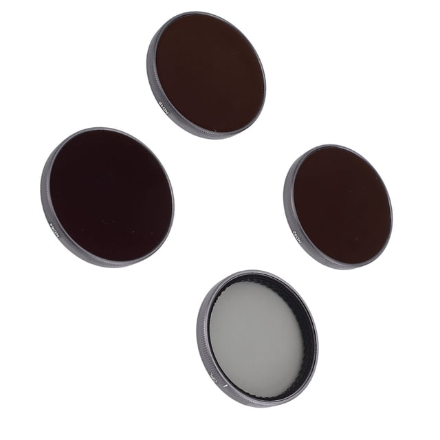 Filtros CPL ND Para Cámara De Acción, Juego De Filtros De Cámara De Acción A Prueba De Aceite De Vidrio óptico HD Portátil Para ACTION 4