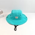 thumbnail image 7 of Yoyauz Baby Sun Cap Toddler Beach Swim Cap UPF 50+ Summer Bucket Cap Kids Baby Wide Brim Adjustable Sun Hat for Baby Boys Girls, 7 of 7
