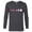 Charcoal Heather, variant on Marvel Spider-Man Super Heroes Toony Easter Eggs - Long Sleeve T-Shirt for Men - Customized-White