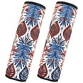 thumbnail image 2 of ALAZA Bohomia Ethnic Leaves Car Seat Belt Adjuster Neck Covers Shoulder Cushions Pads S, 2 of 8