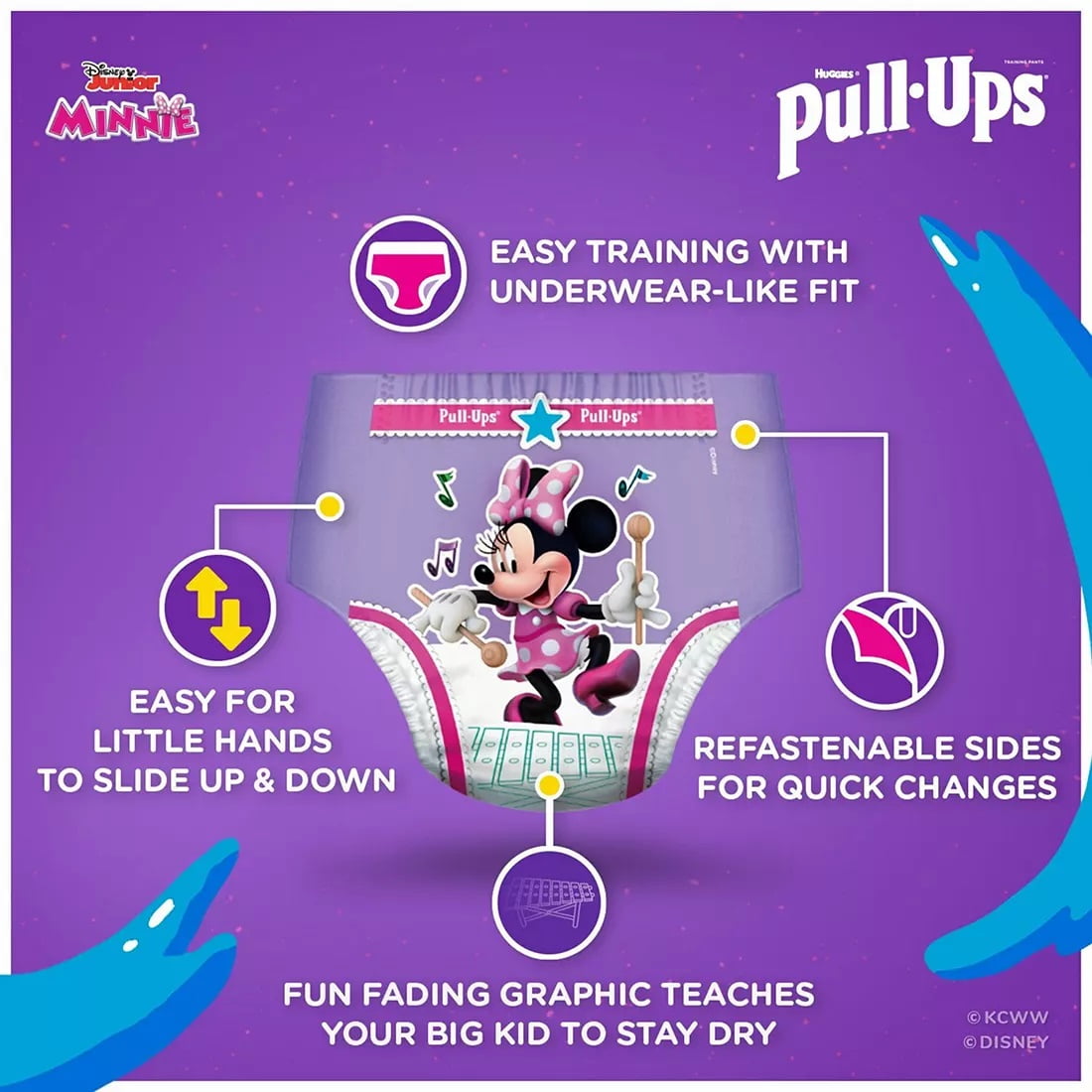 Huggies Pull-Ups Learning Designs Training Pants for Girls (4T - 5T 102 Count)
