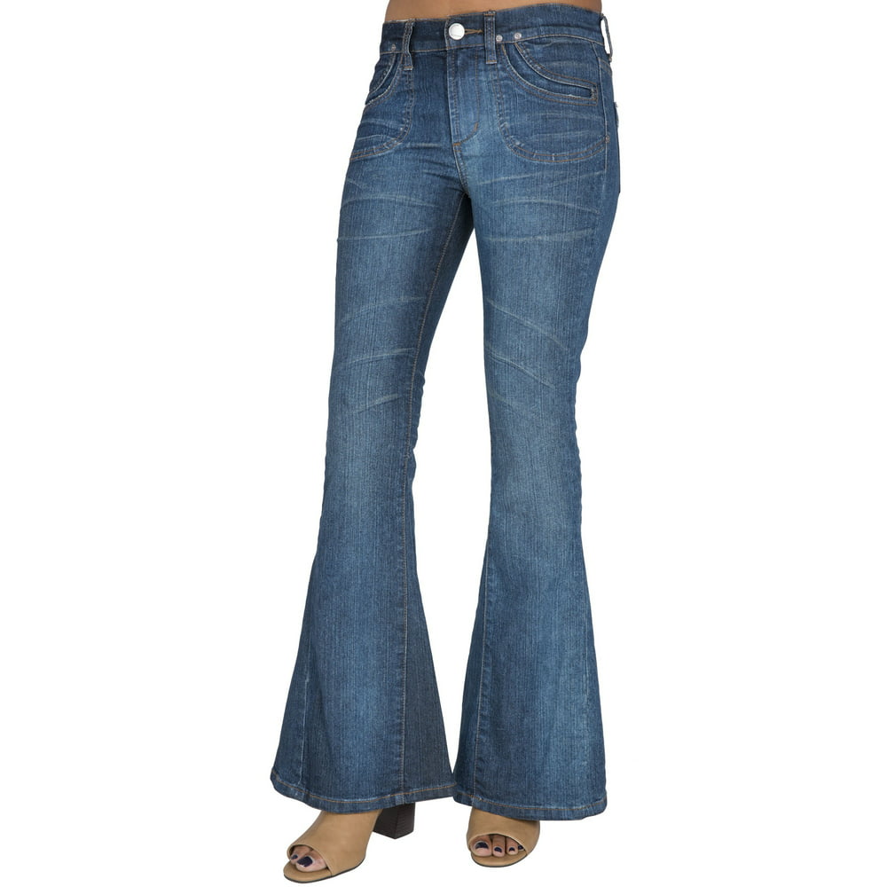 Standards & Practices - S&P Junior Women Bell Bottom Flare Jeans ...