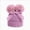 Pink Cap, variant on Baby to Toddler Boys Girls Beanie Winter Warm Hat Knit Cute Hat with Bow Hat For Kids 6-36 Months