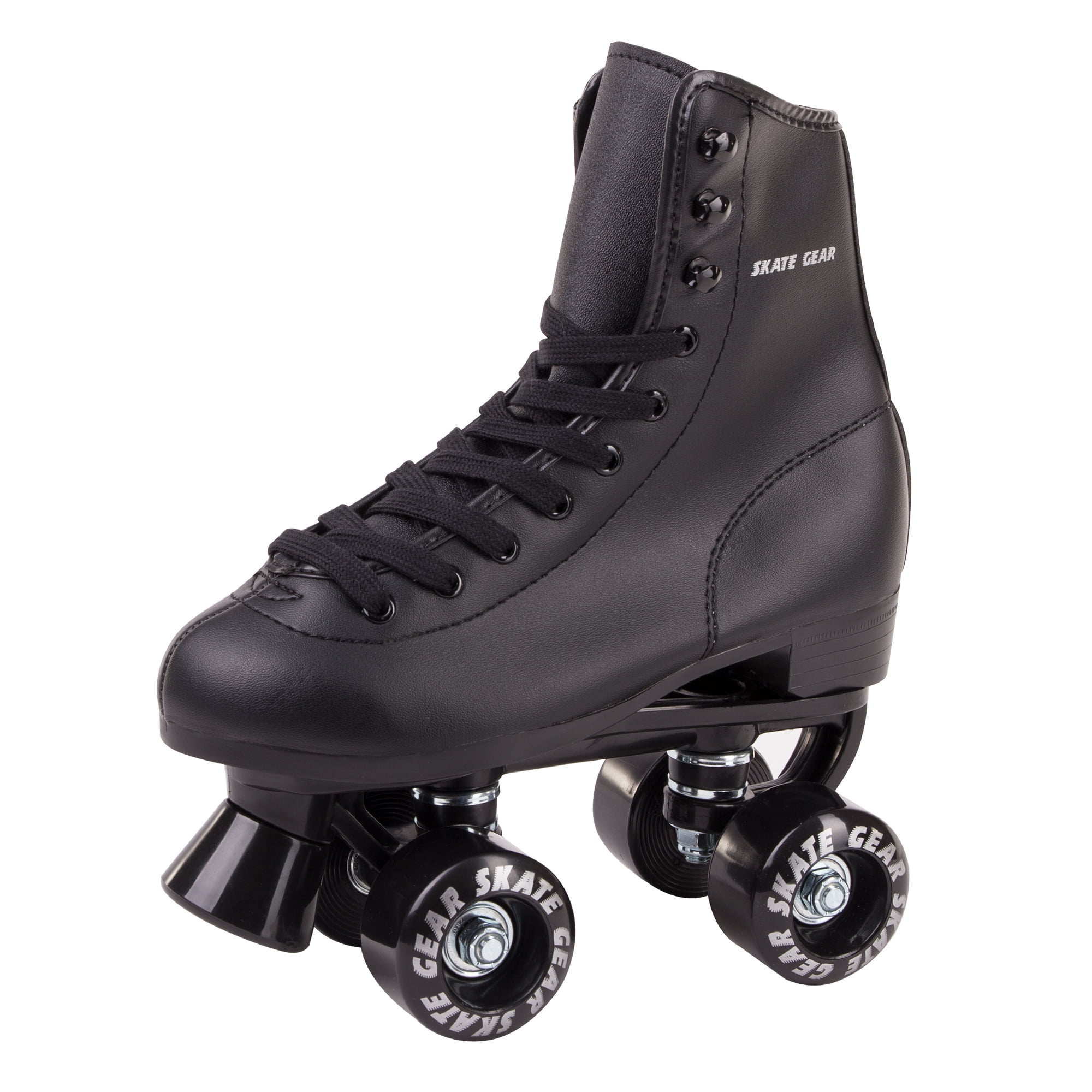 KongLyle Women Men Skate Double Row Pulley Gear Soft Boot Roller Skate Retro High Top Design Indoor Outdoor with Flashing Wheel