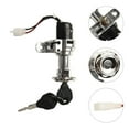 thumbnail image 4 of Splihome Larger Head Type Electric Bicycle Battery Case Lock with Ignition On/Off Key 2 wire type B, 4 of 9