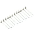 thumbnail image 2 of Zeus 10Pcs Pegboard Hooks Straight Upturned Design Iron Shelf Display Hangers for Supermarkets Home Organization, 2 of 7
