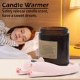 thumbnail image 4 of WJCA 3-Temperature Smart Mug Warmer, Auto Shut-Off Heating Pad for Coffee Tea Milk, Multi-Purpose Desk Candle Warmer, Assorted Colors., 4 of 6