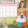 thumbnail image 5 of Uourmeti Dinosaur Dresses for Kids Girls Cute Sundress Sleeveless Summer Spring Cartoon Dress Causal A Line Tank Shift Midi Dress 3-14Years Old, 5 of 7