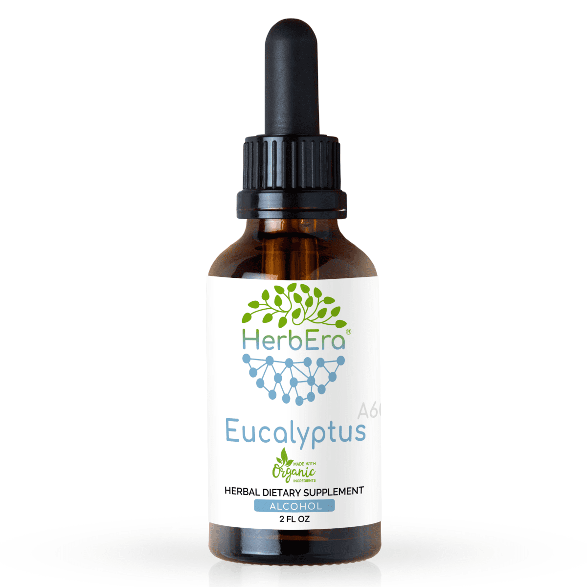 Eucalyptus Alcohol Herbal Extract Tincture, SuperConcentrated Organic