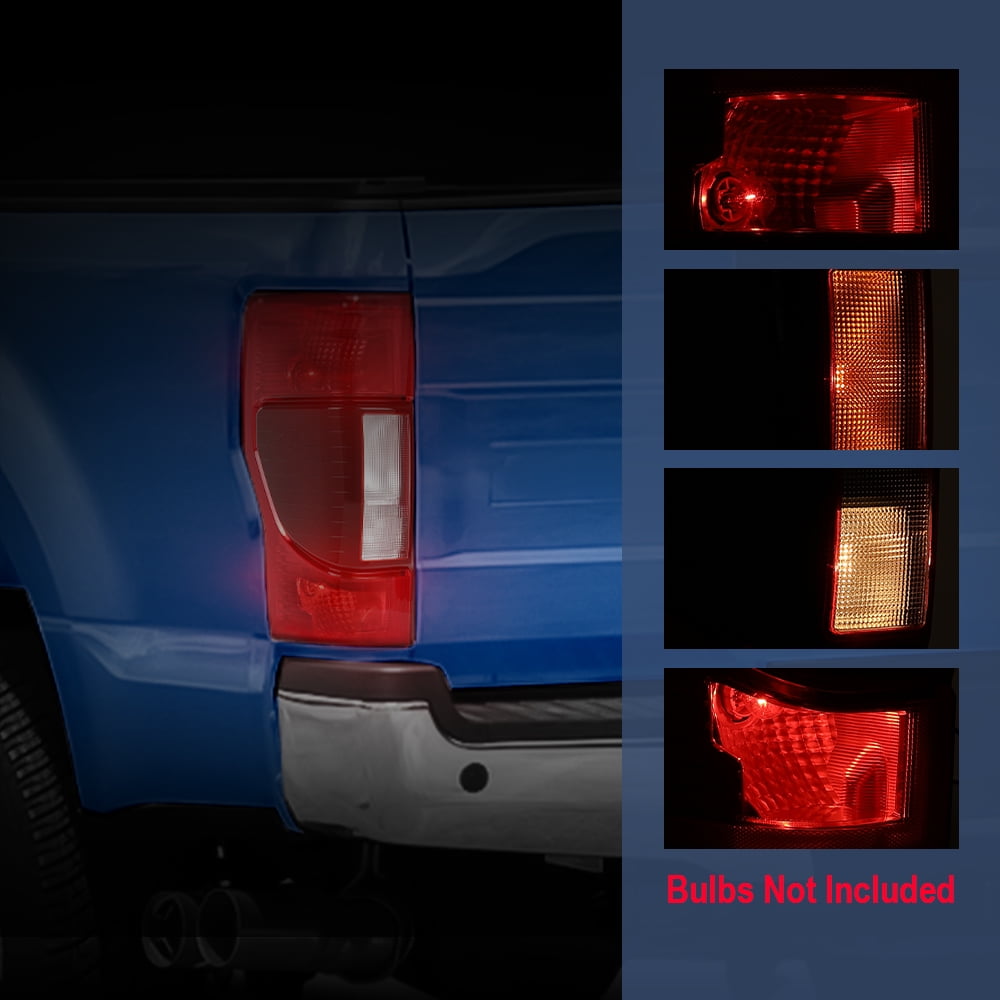 Tail Light w/ Blind Spot LH Left Driver Side Fit For Ford Super Duty 2020-2022