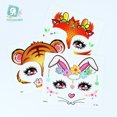thumbnail image 5 of Waterproof Long Lasting Body Art Stickers Fake Skin Decals for Women Men Party Festival Makeup, 5 of 10
