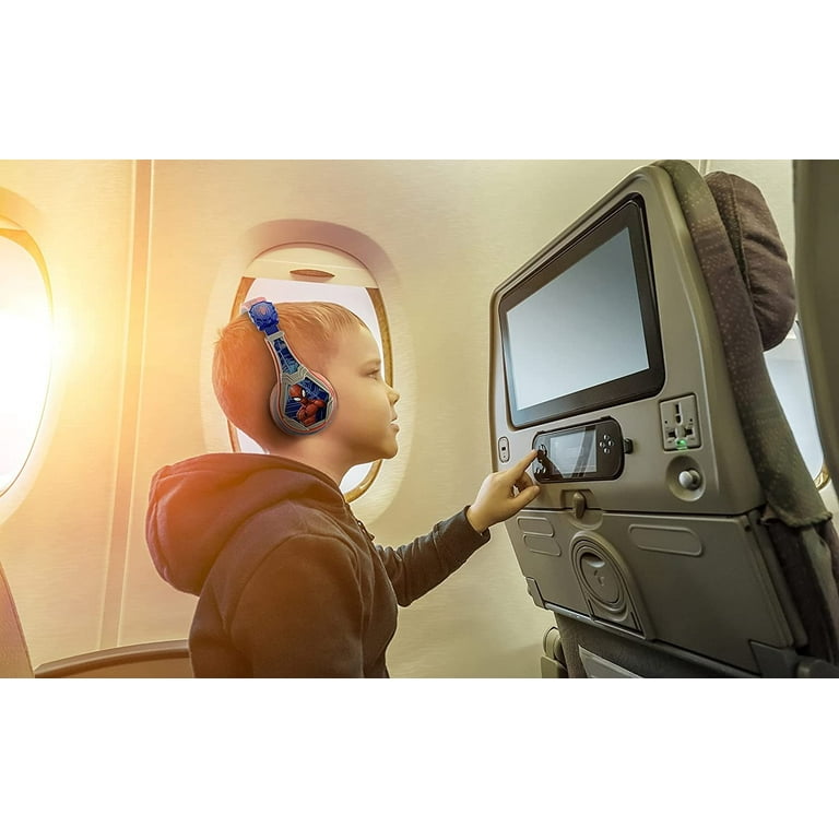 ARAN WORLD EIDOS エイドス 平机1400×700×700mm eKids Spiderman Kids Bluetooth Headphones, Volume Control