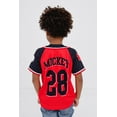 thumbnail image 3 of Disney Mickey Mouse Mesh Baseball Jersey Button Down Dress Shirt Toddler to Big Kid, 3 of 5