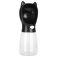 thumbnail image 2 of Alimentador de agua al aire libre para mascotas de 480 ml, taza para beber portátil para mascotas, botella de agua para cachorros, taza para beber, color negro, 2 of 5