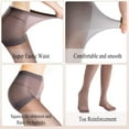 thumbnail image 2 of HAHDAXIA 3 Paires de Collants pour Femmes 20D Pantyhose Taille Gainante Orteils Renforcés Invisibles, 2 of 6