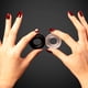 thumbnail image 3 of Nuevas mujeres elástico Pu cuero pierna anillo Liga Lencería cinturón Punk corazón remache muslo anillo gótico Harajuku arnés medias Liga, 3 of 4