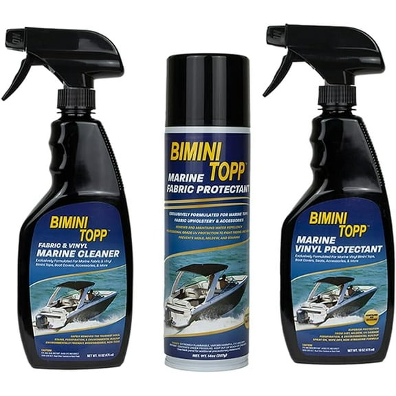 Raggtopp BIMINI TOPP Marine Fabric & Vinyl Cleaner & Protectant 3-Pack