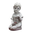 thumbnail image 3 of Estatua en Resina CUTICAT Escultura para Niños decoración de Jardín con Energía Solar, 3 of 7