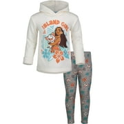 Disney Moana Infant Baby Girls Pullover Hoodie and Leggings Outfit Set Infant to Big Kid