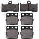 thumbnail image 1 of piezas delanteras y traseras. Pastillas de freno traseras para Grizzly 660 4x4 YFM660F 02‑08, 1 of 9
