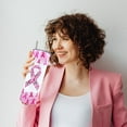 thumbnail image 2 of Breast Cancer Tumbler, Breast Cancer Gifts for Women, Pink Breast Cancer Cups/Travel Mug, Breast Cancer Survivor Cup, Breast Cancer Awareness Coffee Mug, Pink Ribbon Breast Cancer Gifts Cup 20 Oz, 2 of 6