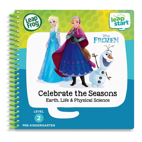 LeapFrog LeapStart 3D Pre-K Activity Book (Level 2): Frozen Celebrate the Seasons Earth, Life & Physical Science - English Version