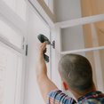 thumbnail image 2 of FONDOTIN 2Pcs Spring Loaded Hinges Steel Silver Fixing Doors or Windows for Kitchen, 2 of 4